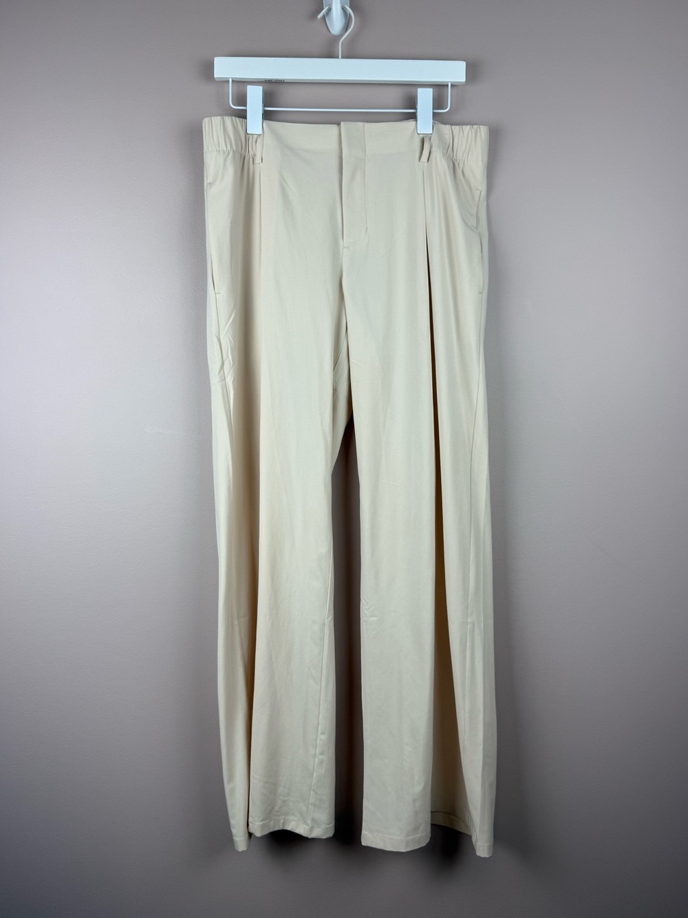 VUORI | villa everyday wideleg trouser pants bleached sand size M medium
